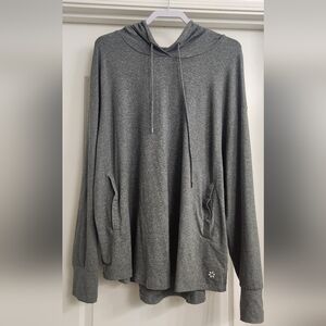 Nine West Gray Activewear Hoodie
